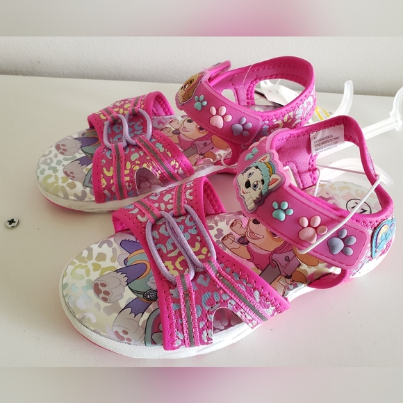 Cat & Jack Shoes Copy Toddler Girls Paw Patrol Sandals Size 1